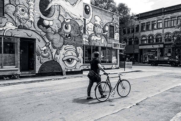 Meanwhile, in Montreal... (part 21). Arts and Bikes