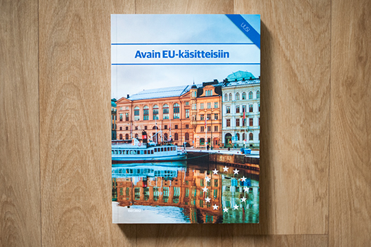 Europe Information Finnish Ministry for Foreign Affairs book design book  graphic design  Graphic  design client work  print