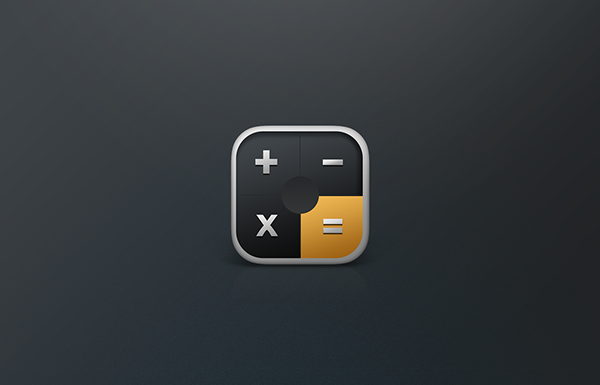 Flat app icons.