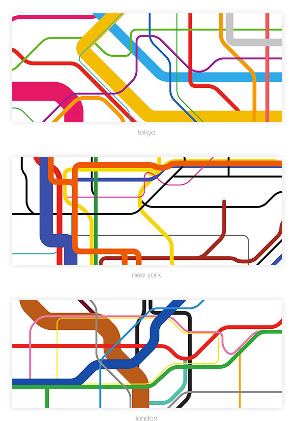 metro art tul visual communcation lines subway