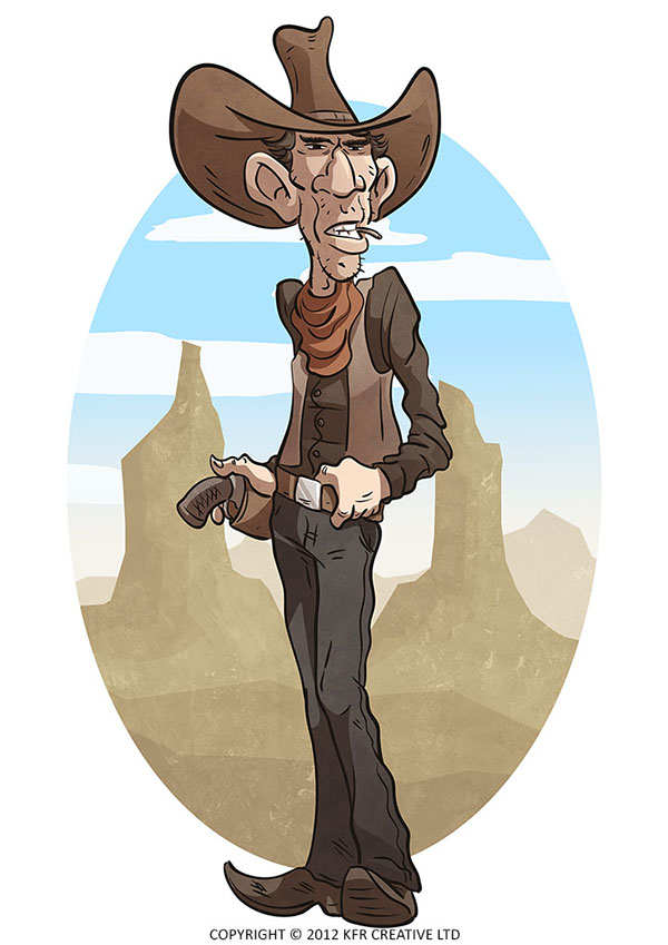 Characters - Cowboy on Behance