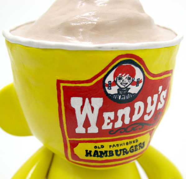 Wendy's ketchup vinyl Kidrobot Munny
