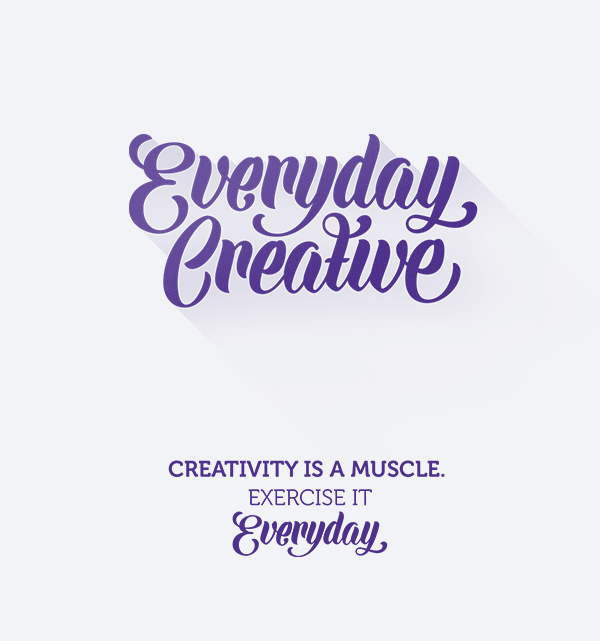 Creativity fitness everyday moleskine Stationery purple creative inspiration