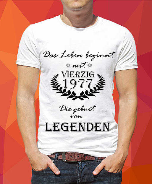 t-shirt design german
