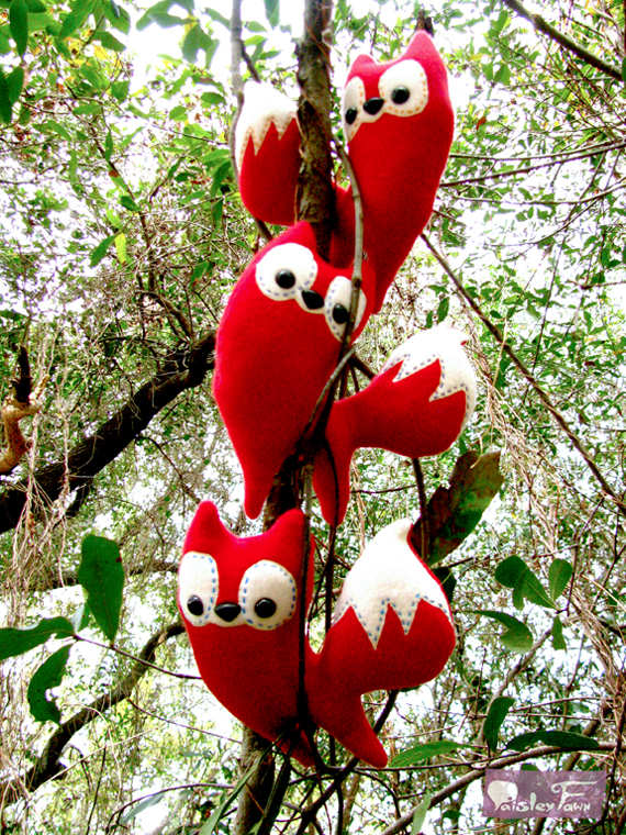 FOX  plush  plushie plushy stuffed  sewn  hand-made  hand crafted hand made  red fox  Cute adorable soft fluffy red