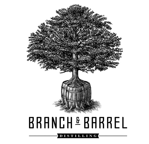 Branch & Barrel Labels rendered by Steven Noble