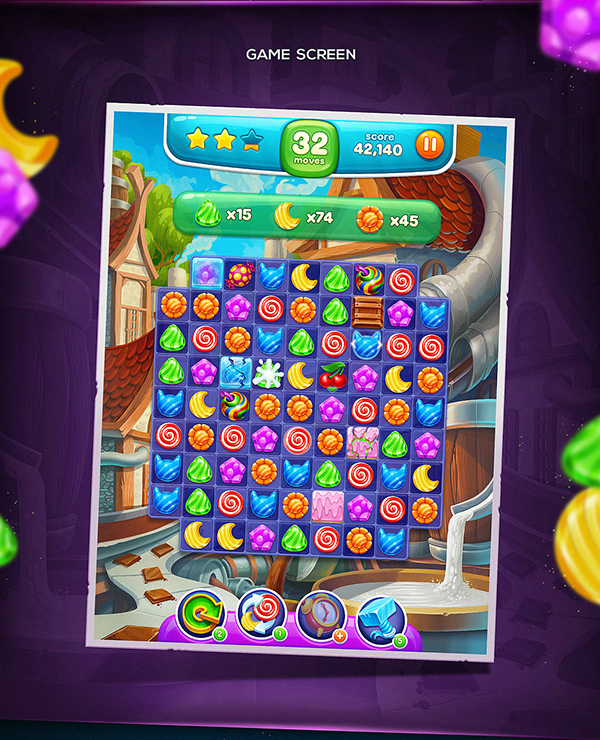 Candy Cruise 
match three game