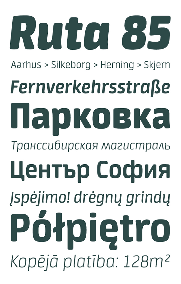type design fonts Cyrillic Neutral versatile sans rounded Typeface font type typedesign