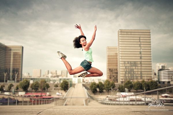 dancer Paris Street ballet gwen rakotovao live rasoloarison liverasol france malagasy photo shoot outdoor dance on the town ballet in the street conceptual