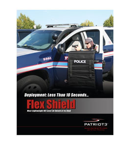 Patriot3 defense contractor body armor shield law enforcement Military police