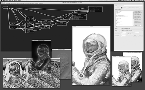 nasa generative image processing image analysis vision astronaut Space  rocket spacesuit