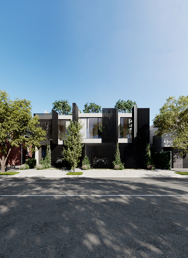Townhouses in Port Melbourne