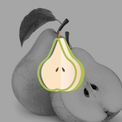 Icon icons Icondesign fruits Fruit avocado ananas illustrations colors ILLUSTRATION 