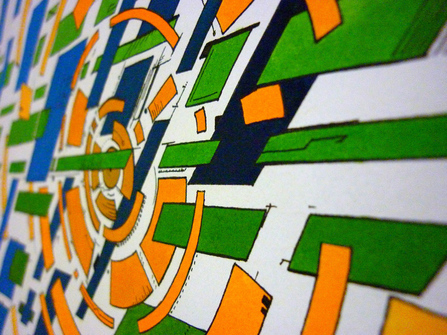 color abstract college fragment paint