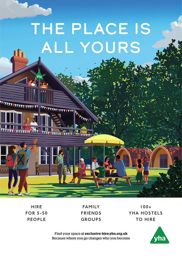 YHA England & Wales poster campaign