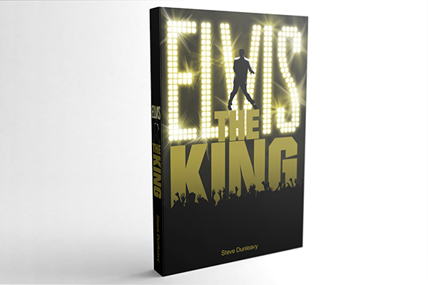 ELVIS the king Book Cover Design Student work