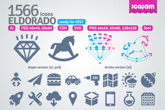 128x128 vector icons icon set iCojam eldorado Basic devices Documents ai Education Food  weather Transport mobile