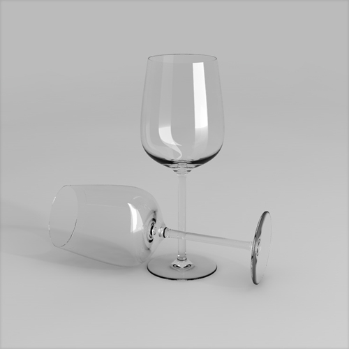 glass rendering 3d glasses