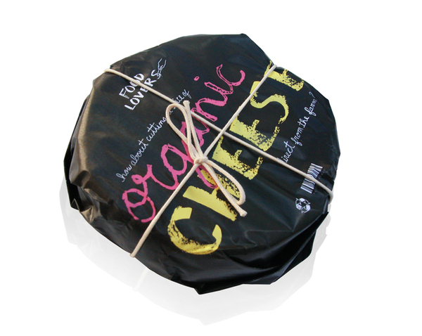 package organic Food  Sustainable packaging design food lovers healthy blackboard black chalk