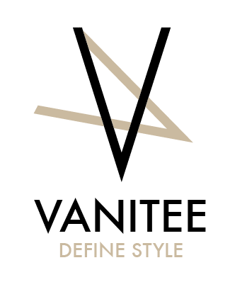 Vanitee t-shirts Logo Design lips mirror symmetry edgy up-market metallic