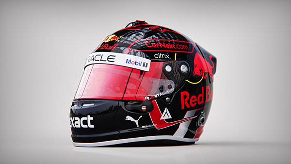Formula One 3D Driver Helmets