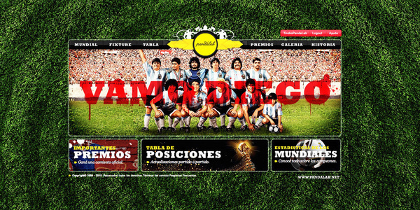 Web Futbol mundial argentina