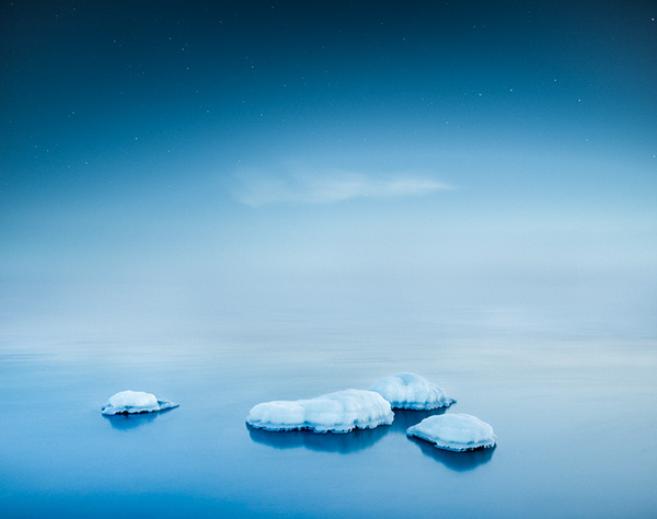 blue winter night edge mikko lagerstedt part II seascape waterscape Landscape photograph SKY Evening color colors darkness