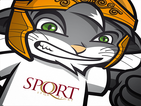 Rome Rome sport Rome Cat Rome Icon Character sport day