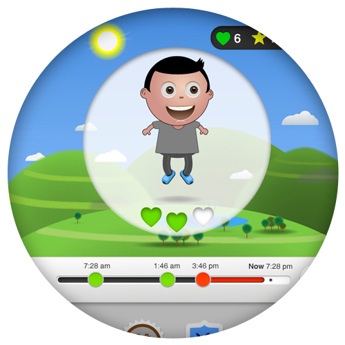 ux UI geckocap gamification vadik bakman start-up asthma adherence