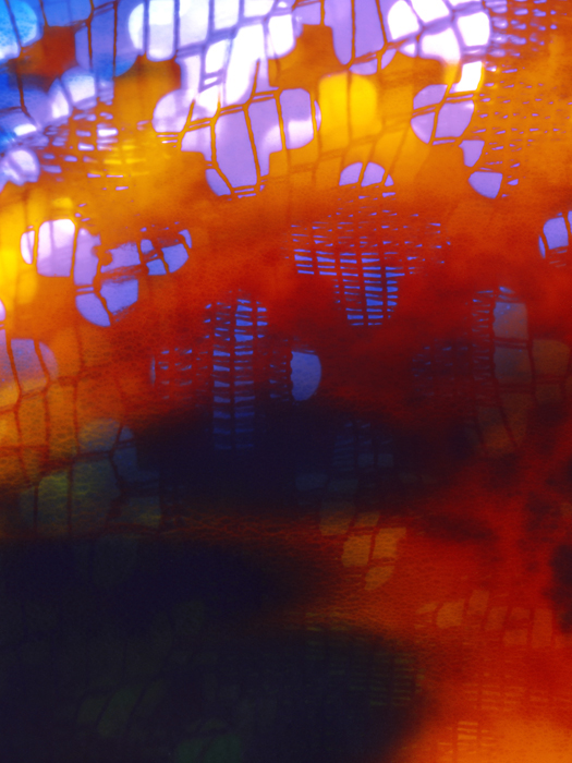 Adobe Portfolio fire burning color light pattern expressive thermal metallic