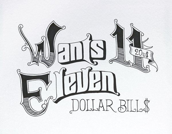 Bob Dylan´s HAND LETTERING EXPERIENCE