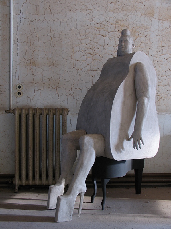installation Street sculpture human