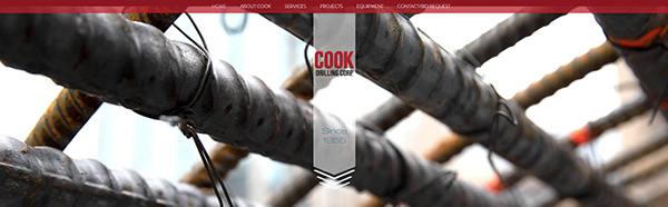 Responsive Website Design (Cook Drilling)