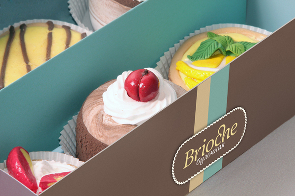 identity brioche package Sweets bakery bakery shop cake MORNING