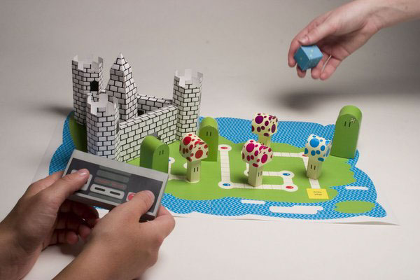 3D package game Board graphic mario Nintendo