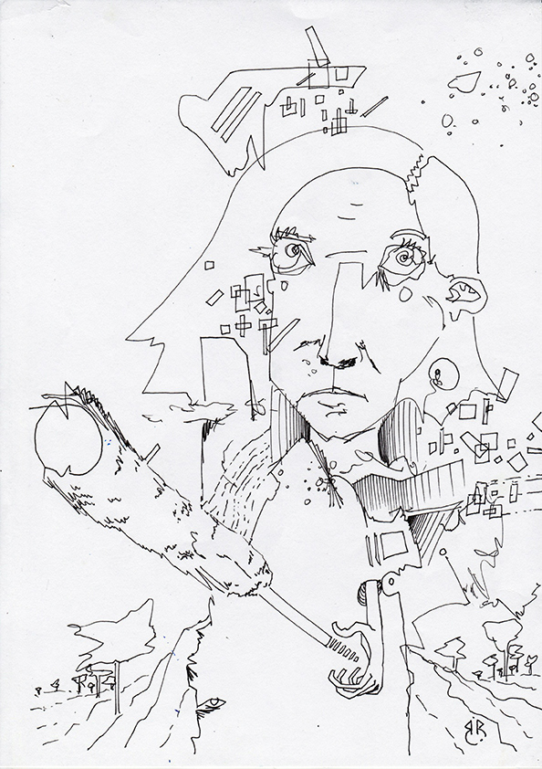 Automatic Drawing automatism surrealism surrealart gonzo Experience mindscape Auto scape blackandwhite