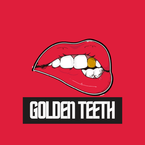 brand new feed Golden teeth gold