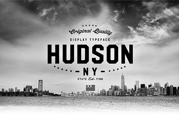 Hudson NY | Display Font