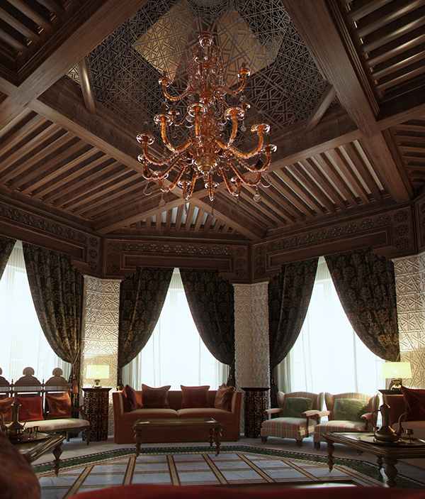traditional seperated MAJLIS wooden