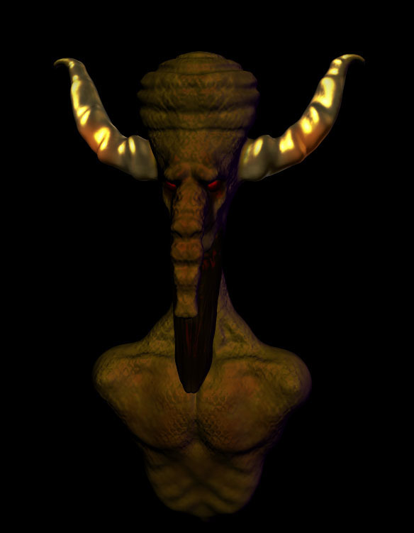 devil demonio escultura sculpture modeling 3d Pixologic diablo modelado  3d demon belcebu