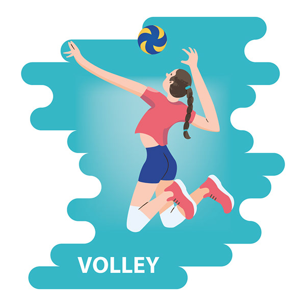 Volleyball girls on Behance