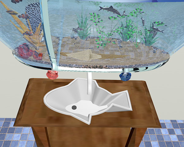 Aquarium Sink And Faucet On Sva Portfolios
