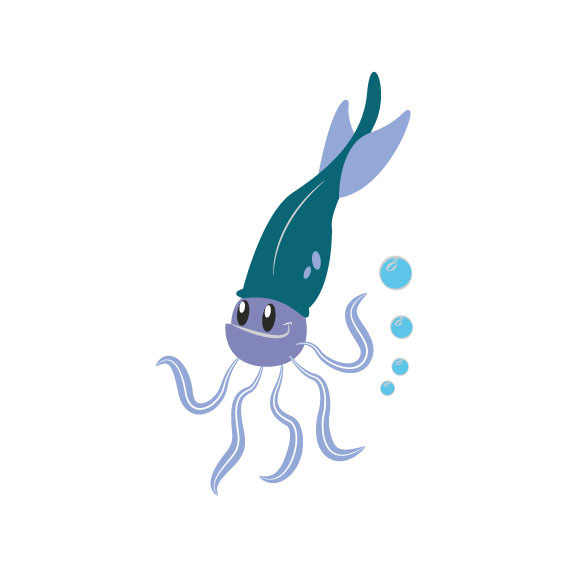 fondo del mar oceano mar animales animales marinos pulpo delfin estrella de mar hipocampo   personajes infantil