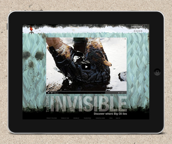 The Great Invisible key art movie poster Guerilla Advertising