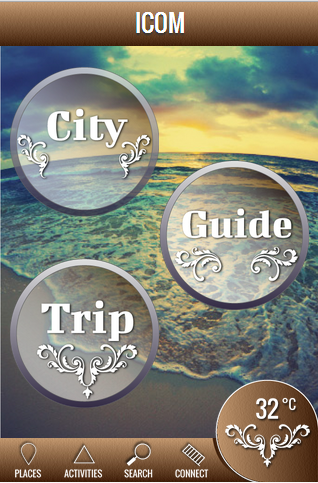 beach City Guide web app mobile