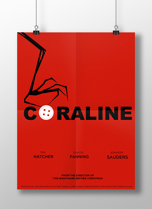 Coraline Movie Poster On Mica Portfolios