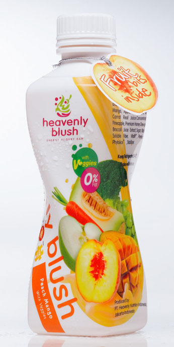 Heavenly Blush Yogurt Drink Packaging on Behance