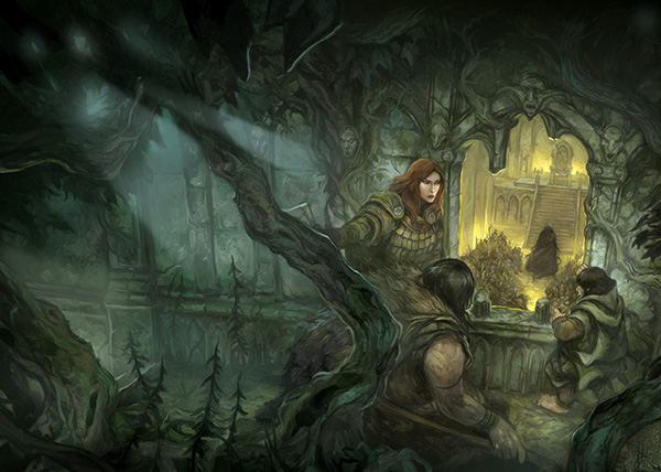 The Darkening of Mirkwood" for The One Ring RPG on Behance