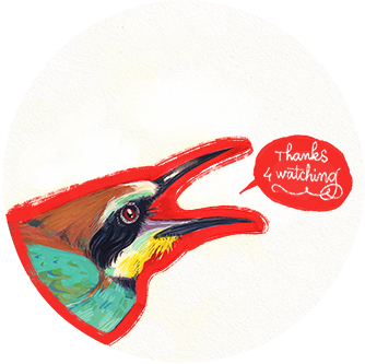 artwork birds birdtober Birdtober2022 Drawing  gouache ILLUSTRATION  inktober painting   watercolor