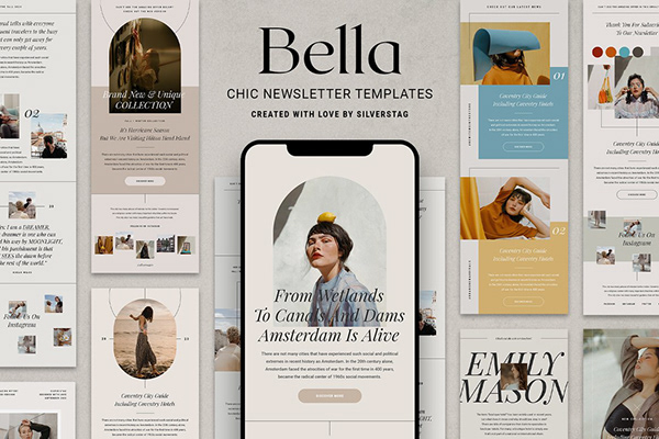 Bella - Chic Newsletter Templates